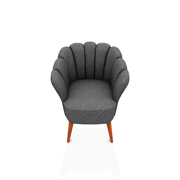 BUTACA JASMINE TELA VITTORIA PLOMO OSCURO