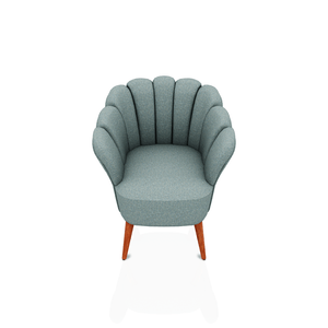 BUTACA JASMINE TELA VITTORIA VERDE TORNASOL