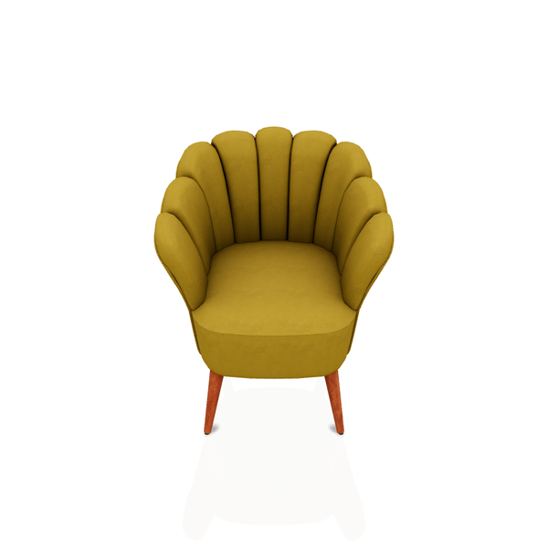 BUTACA JASMINE TELA VELVET ESSENZA OLIVO