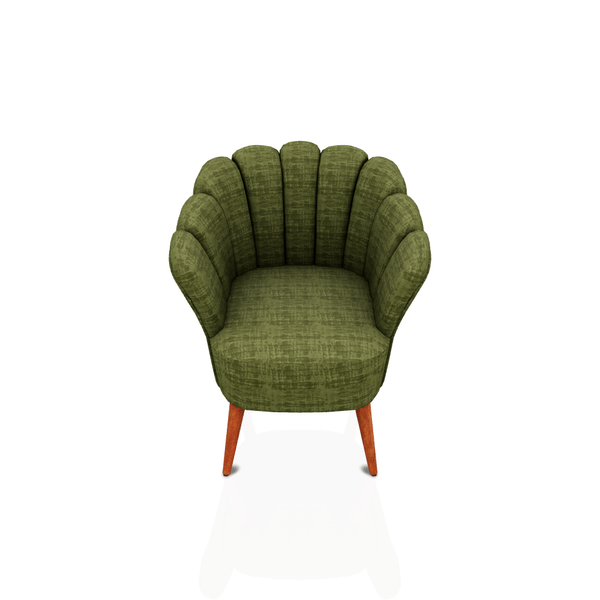 BUTACA JASMINE TELA DAHLIA CAPUCCINO