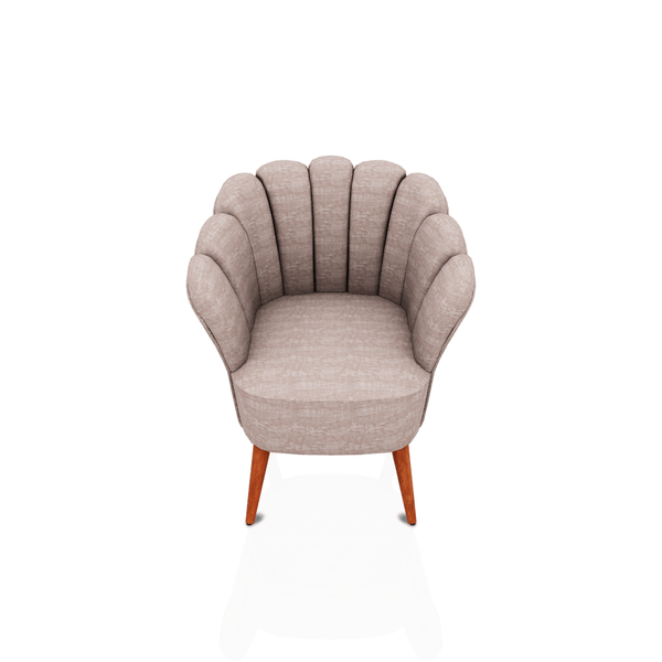 BUTACA JASMINE TELA DAHLIA CHAMPAGNE