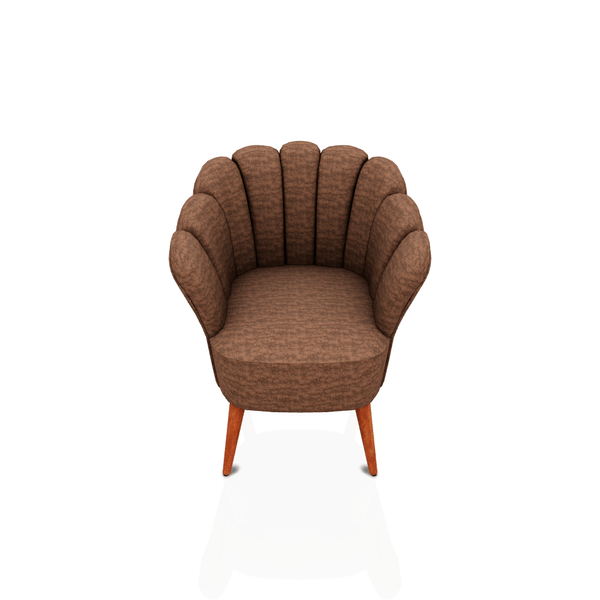 BUTACA JASMINE TELA DAHLIA MARRON