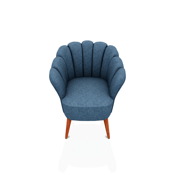 BUTACA JASMINE TELA LISBOA ACERO