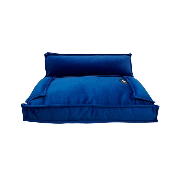 SOFA CAMA MASCOTA DELUXE AZUL (PT)