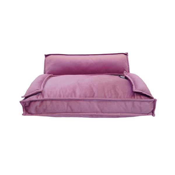 SOFA CAMA MASCOTA DELUXE PALO ROSA (PT)