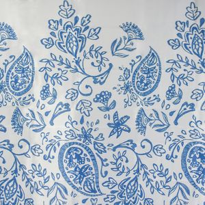 CORTINA DE BAÑO POLIESTER II 180X180CM FLORES