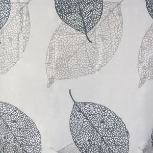 CORTINA DE BAÑO POLIESTER II 180X180CM HOJAS