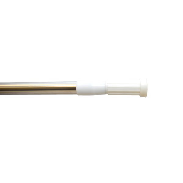 TUBO DE CORTINA BAÑO EXPANDIBLE 110-200CM (123A)