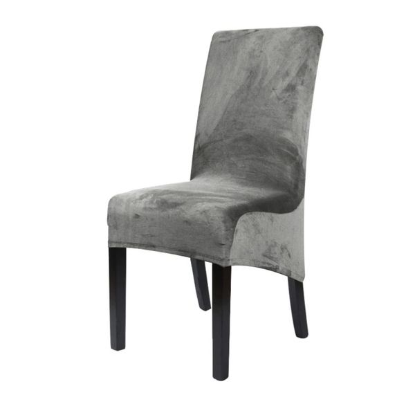 FORRO DE SILLA TERCIOPELO 2 PZS ARABE 85-110CM PLOMO