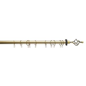 TUBO DE CORTINA SALA EXPANDIBLE 160-300CM DORADO