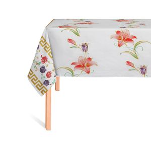 CUBREMESA PLAIN PVC AZUCENA ROJO