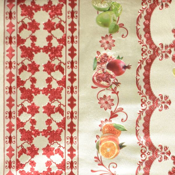 HULE METAL FRUTERIA BLANCO/ROJO