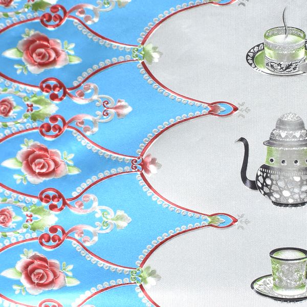 HULE METAL TAZAS CELESTE