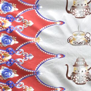 HULE METAL TAZAS ROJO/AZUL