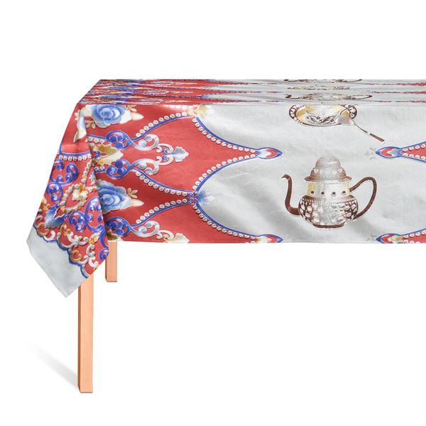 HULE METAL TAZAS ROJO/AZUL