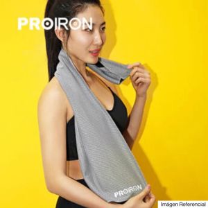 PROIRON TOALLA FRIA DE DEPORTE GRIS