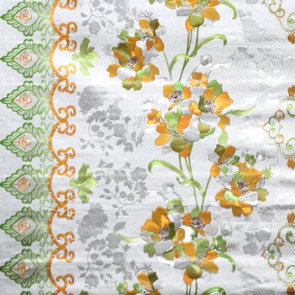 HULE METAL AMANDA PLATEADO NARANJA