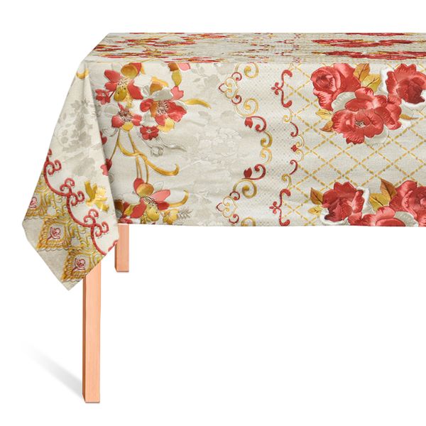 HULE METAL AMANDA CHAMPAGNE ROJO