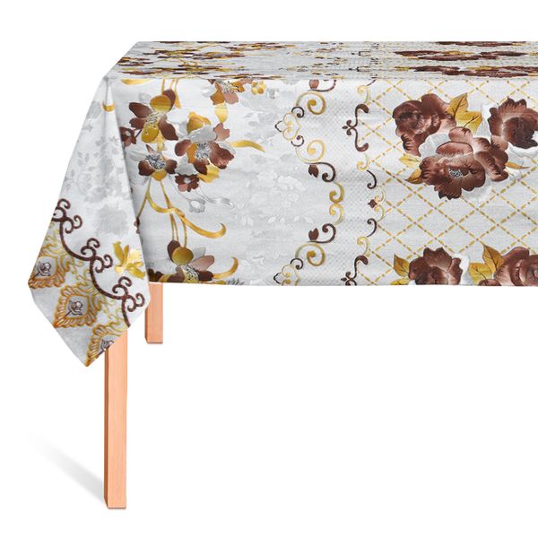 HULE METAL AMANDA PLATEADO MARRON