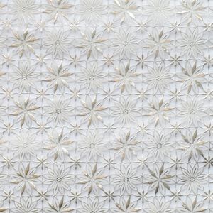 CUBREMESA ENCAJE PVC MILIA PLATA