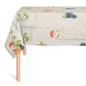 CUBREMESA PVC JENNIFER MOSTAZA 38