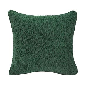 FUNDA COJIN BOUCLE GENOVA 45 X 45 CM VERDE BOTELLA (PT)