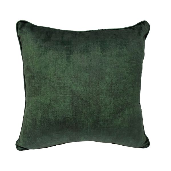FUNDA COJIN MILAN 45 X 45 CM VERDE BOTELLA (PT)