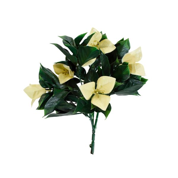 FLOR ARTIFICIAL BOUQUET DALIA 25CM AMARILLO (CCGW031Y)