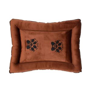 COLCHONETA MASCOTA TERCIOPELO II L 75X98CM MARRON