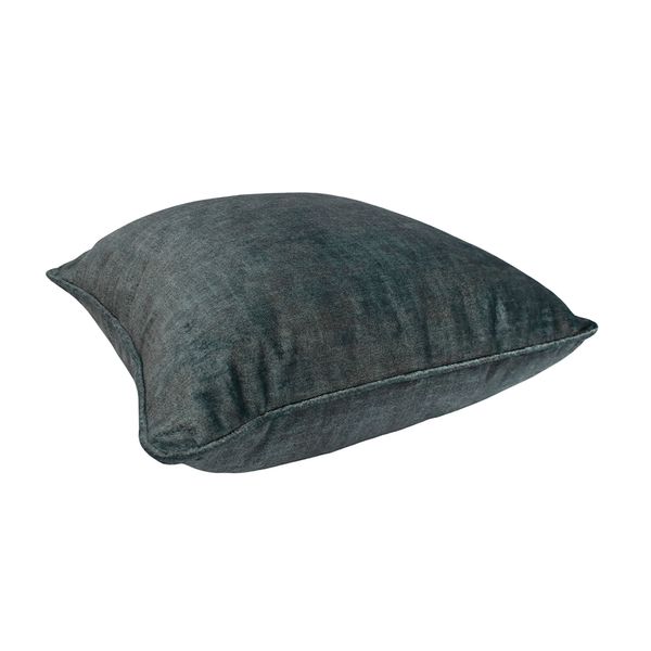 FUNDA COJIN MILAN 45 X 45 CM VERDE ACERO (PT)