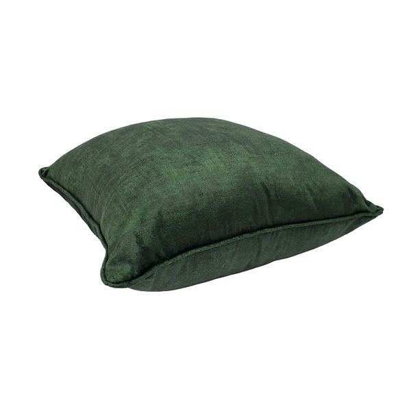 FUNDA COJIN MILAN 45 X 45 CM VERDE BOTELLA (PT)