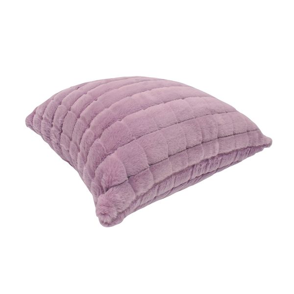 FUNDA COJIN PELUCHE BRUSELAS 45 X 45 CM LILA (PT)