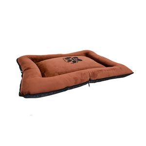 COLCHONETA MASCOTA TERCIOPELO II M 62X75CM MARRON