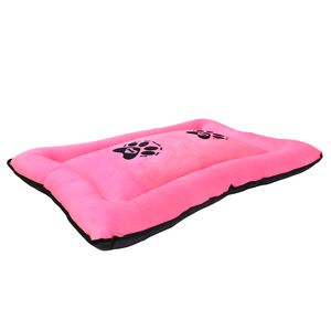 COLCHONETA MASCOTA TERCIOPELO II XL 82X111CM ROSADO