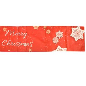Navidad Camino De Mesa Mc Ii 33X180Cm Rojo (Yc-036)