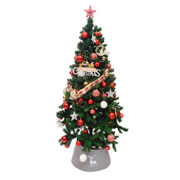 Navidad Arbol C/Adornos Luz Led 180Cm Verde/Rojo (Hr-05-180)