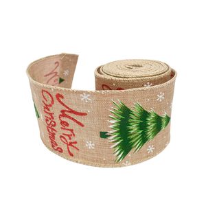 Navidad Cinta P/Arbol Lino 5Mts Arbol (Hb-Sl164)