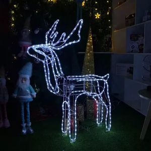 Navidad Deco Led 3D Reno 70X40X87Cm Calido (Bx-Sl022)