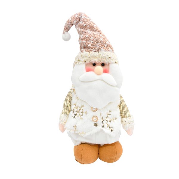 NAVIDAD PATILARGO CHAMPAÑA 12X25X78CM SANTA (HX-21043-A)