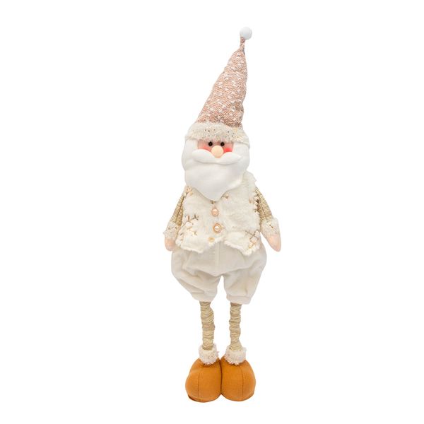 NAVIDAD PATILARGO CHAMPAÑA 12X25X78CM SANTA (HX-21043-A)