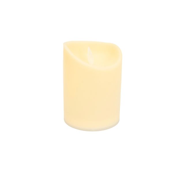 Vela Artificial C/Luz Led 7.5X7.5X10Cm (Va-Sl001)