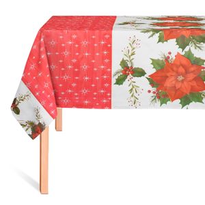 CUBREMESA PVC BELEN ROJO 57