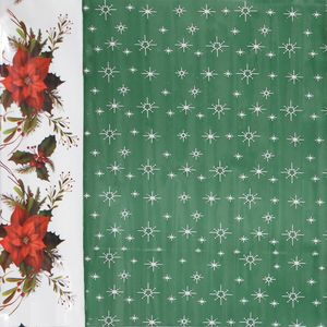 CUBREMESA PVC BELEN VERDE OSCURO 34