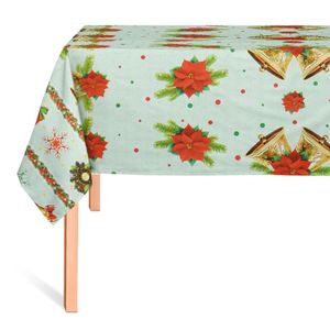 CUBREMESA PVC CHRISTMAS VERDE 04