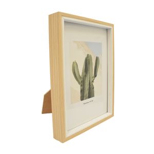 PORTA RETRATO MDF MEMORY 18.8X13.8X2.3CM BEIGE (FH-SL005)