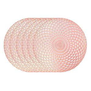JGO INDIVIDUALES 6 PZS CIRCULAR DORADO (HME9-031RG)