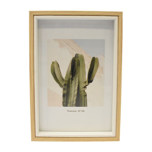 Porta Retrato Mdf Memory 16.3X11.3X2.3Cm Beige (Fh-Sl004)