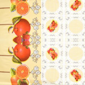 CUBREMESA PLAIN PVC DULCEFRUT NARANJA