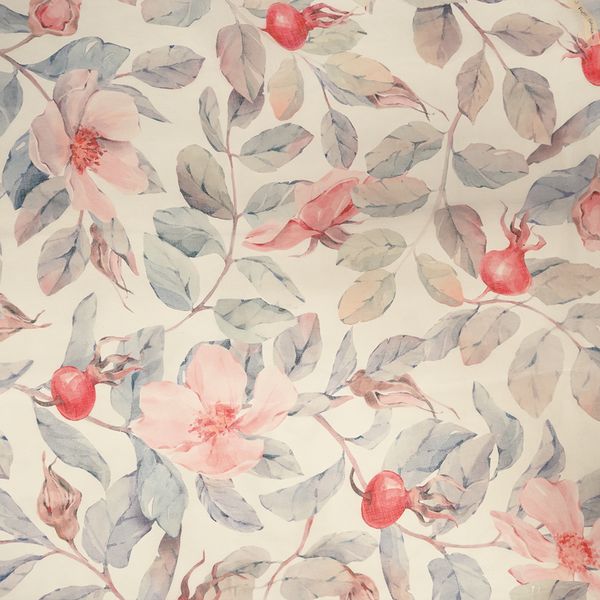 TELA TUL HOJAS PRIMAVERA