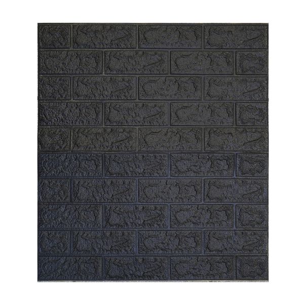 PAPEL TAPIZ 3D MARLEY 77X70X0.5 CM NEGRO